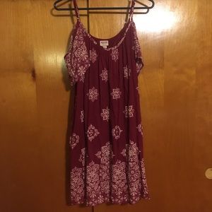 Cold-shoulder Bandana Dress